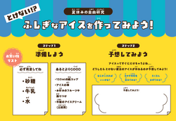 自発的な探求型学習をサポートするレシピカード