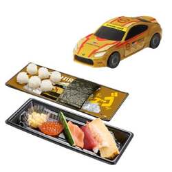 「スシロー×GAZOO Racingが初コラボ！ミニカー4車種がもらえる夏休み親子メニュー登場」の写真