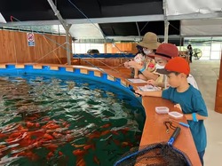 【フィッシングエリア】熱帯魚釣りには直径7.1mの池が6面！