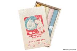 箱入り手延べ三輪素麺色そうめん5束入り（ムーミンの日2026） （C）Moomin Characters（TM）