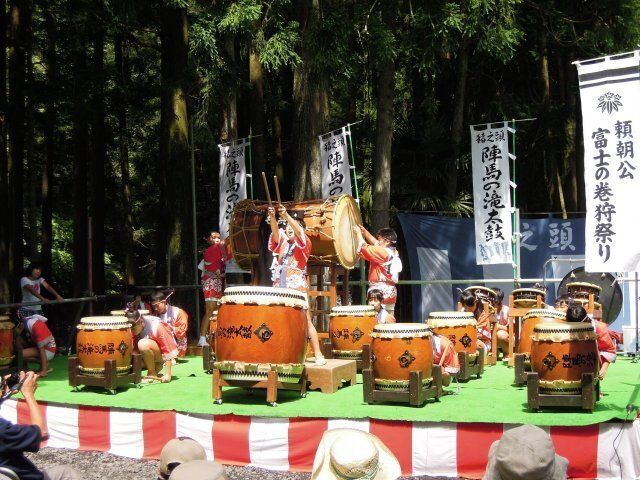 陣馬の滝まつり│（Ｃ）富士宮市観光課