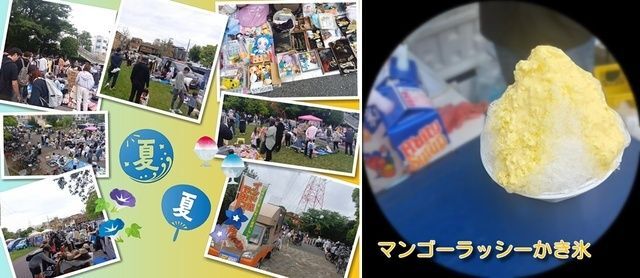 西葛西「新田はらっぱ公園」フリーマーケット