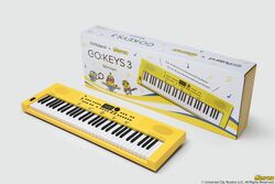 ローランド「GO:KEYS 3 Minion」本体・パッケージ （C）UCS LLC