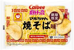 カルビー「ポテトチップス マルちゃん焼そば味」