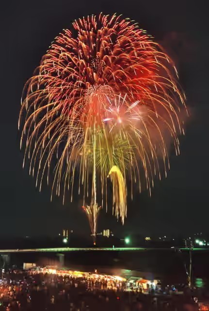 あしがらの夏の終わりを告げる花火大会です