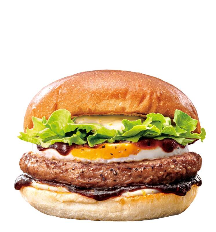 ゼッテリア「絶品月見バーガー」