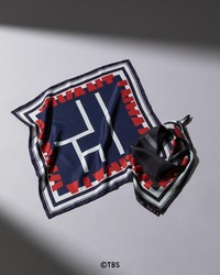 TBS日曜劇場VIVANT×SHIPS: シークレットVIVANTロゴ シルク スカーフ