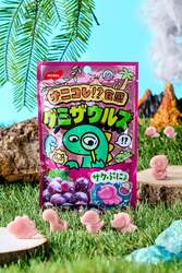 ノーベル製菓「グミザウルス グレープ味」