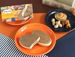 ハーゲンダッツ クリスピーサンド「ピーナッツ＆バターキャラメル」