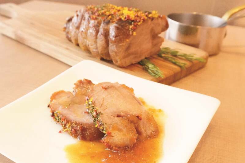【ランチ限定】「オレンジ香るローストポーク」
