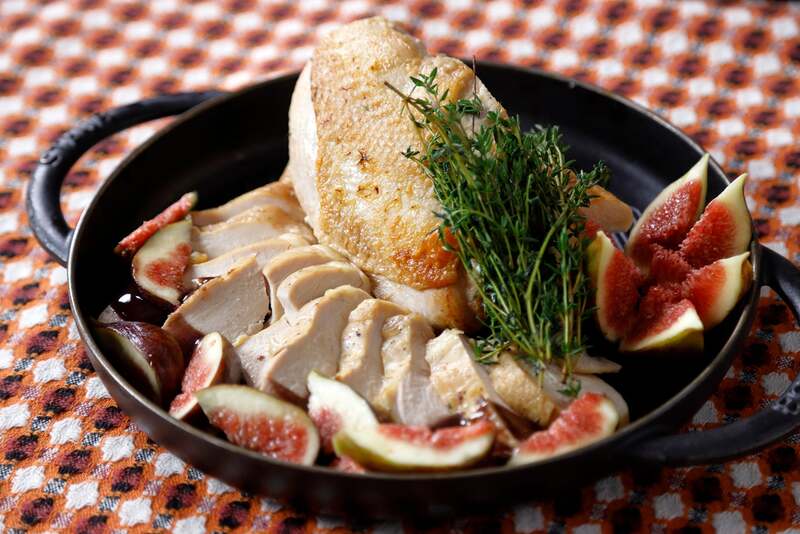 〈ランチ限定〉鶏肉のロースト 無花果の赤ワインソース