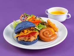 ハロウィーン バーガープレート 1,800円