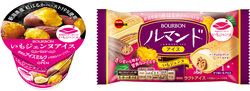 ブルボン「ルマンドアイスいもジェンヌ」「いもジェンヌアイス」