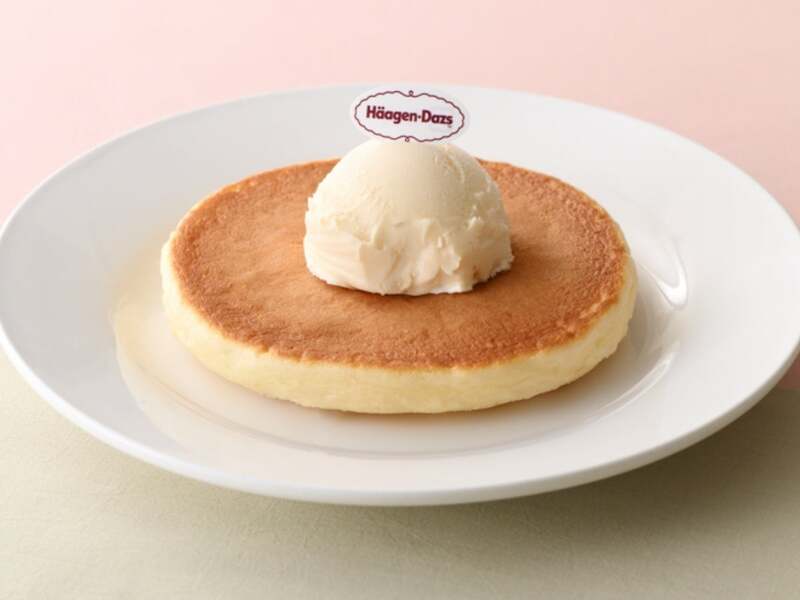 パンケーキ With ハーゲンダッツ バニラ