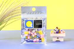 「光に透かすとうさぎが浮かぶ！PAPABUBBLEのど飴・お月見シリーズが8月27日より発売」の写真