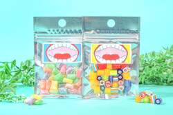 「光に透かすとうさぎが浮かぶ！PAPABUBBLEのど飴・お月見シリーズが8月27日より発売」の写真