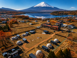 「山中湖で小学生以下無料のグランピング！富士山ビュー＆甲州牛BBQの秋プラン登場」の写真