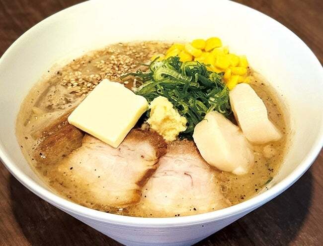 濃厚味噌ホタテバターコーンラーメン（1人前）2,800円〈各日100点限り〉