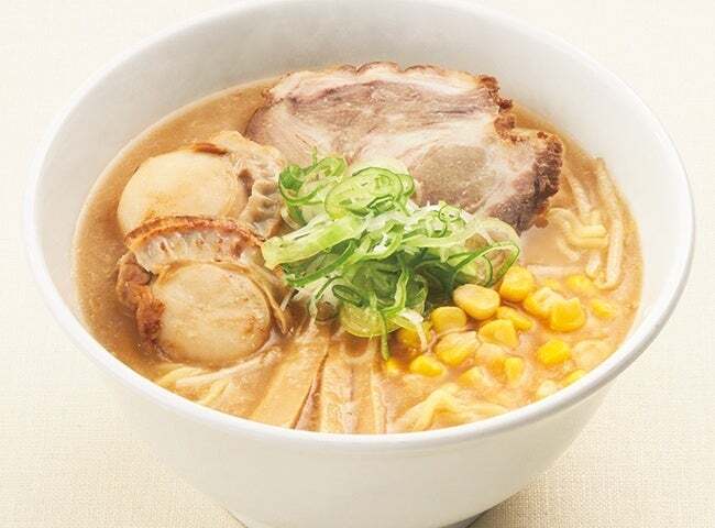 ホタテバターと北海道産コーンの味噌ラーメン（1人前）2,000円〈各日150点限り〉