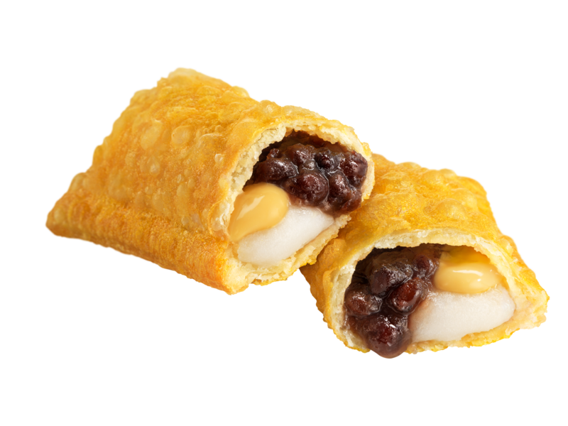 北海道産バターとあんことおもちの月見パイ