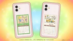 プリントした「スマホカレンダー」の使用イメージ