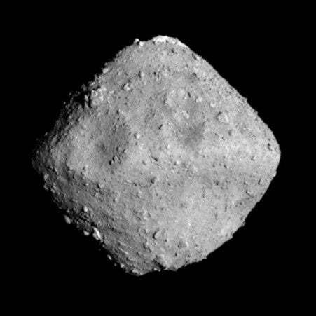 小惑星リュウグウ（C）JAXA、東大など