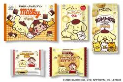 不二家「ポムポムプリン コラボレーション商品」