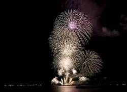 横須賀の夜空を鮮やかに彩る開国花火大会です