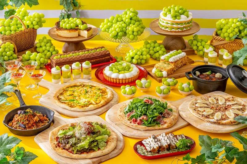 ヒルトン成田「秋の美食紀行ビュッフェ＆シャインマスカットフェア」