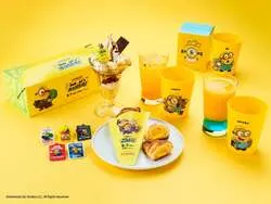 映画『ミニオンズ&モンスターズ』コラボカップ全4種のうち1個が付属したチョコクロ9個入りBOX（1,570円税込）