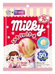 「サーティワンミルキー（ミルキーショートケーキ風味）袋」パッケージ