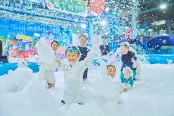 「子供実質無料で超お得！狭山スキー場「ウォーターフェス」割引チケットでSWも遊び放題」の写真