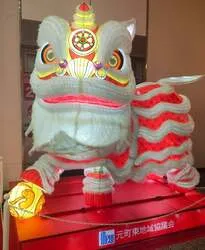 巨大ランタンオブジェ「獅子舞」