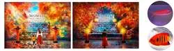「水族館が紅葉に包まれる！イルカショー席確約プランで子連れも快適　アクアパーク品川」の写真