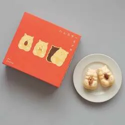 「栗を抱えた姿がキュート！自分で仕上げる「ハムスターモナカ 栗餡」が秋限定で登場」の写真