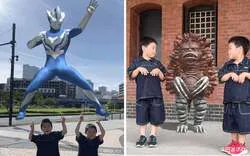 ウルトラヒーローや怪獣と記念撮影できる「ウルトラARフォト」