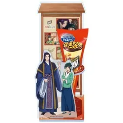 5本コースの賞品「ジャイアントコーン」ホルダー付きオリジナルアクリルスタンド ※イメージ