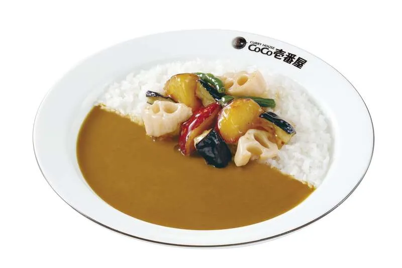 CoCo壱番屋「秋の野菜カレー」
