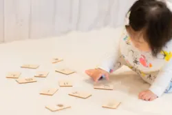 「選び取り」は1歳の誕生日にさまざまなアイテムを並べて最初に手にしたもので将来の職業や才能、性格を占う日本の伝統行事