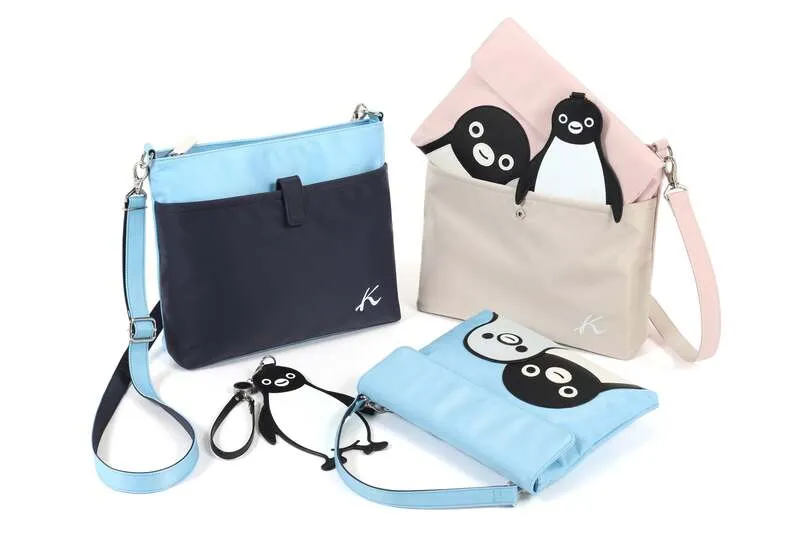 「Suicaのペンギンと旅するマルチWAYバッグ」全2色