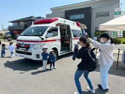 「パトカーや消防車に乗れる！イバライドで「はたらくくるま」イベント【予約不要】」の写真