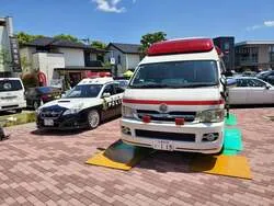 「パトカーや消防車に乗れる！イバライドで「はたらくくるま」イベント【予約不要】」の写真