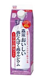 森永乳業「森永おいしい高たんぱく高カルシウム1日分の鉄分プラス」