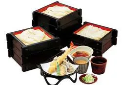 大海老天ぷら付きうどん食べ放題のイメージ