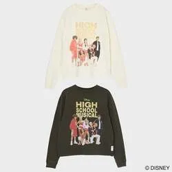 〈Disney SERIES CREATED by MUS〉ハイスクールミュージカル長袖Tシャツ各9,900円