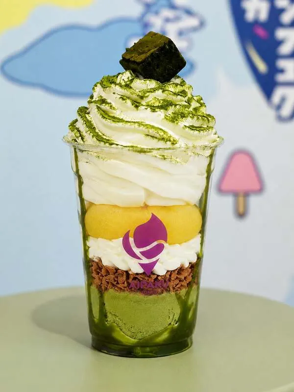 あいぱくフラワーサンデー お月見×抹茶（税込1,500円）
