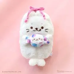 「しろたんミルキー巾着袋」