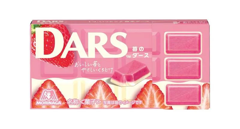 森永製菓「苺のダース」