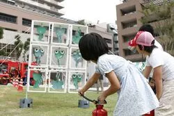 イザ！カエルキャラバン！BOSAIスタンプラリー inコエトコ