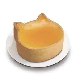 にゃんともおいしいベイクドチーズタルト